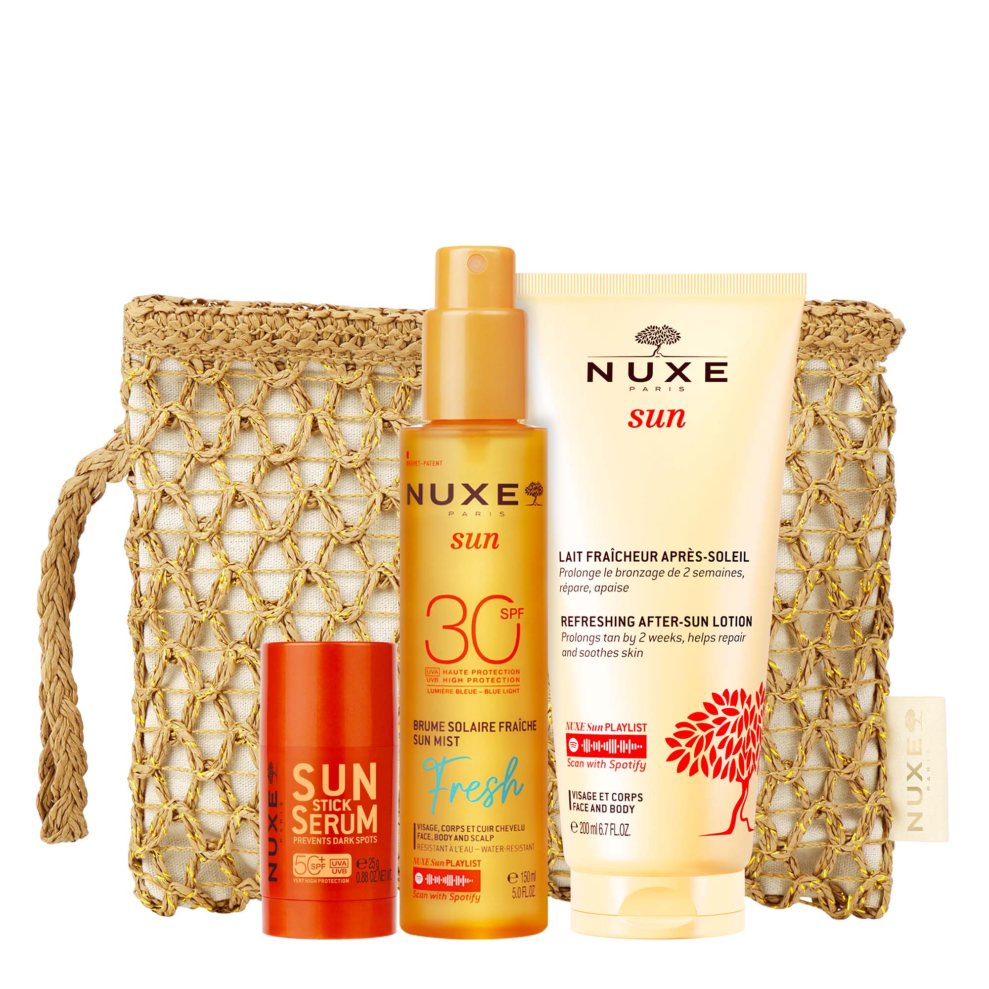 Sun Protection & Refreshing Routine